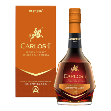 Carlos I Amontillado Brandy de Jerez Solera Gran Reserva